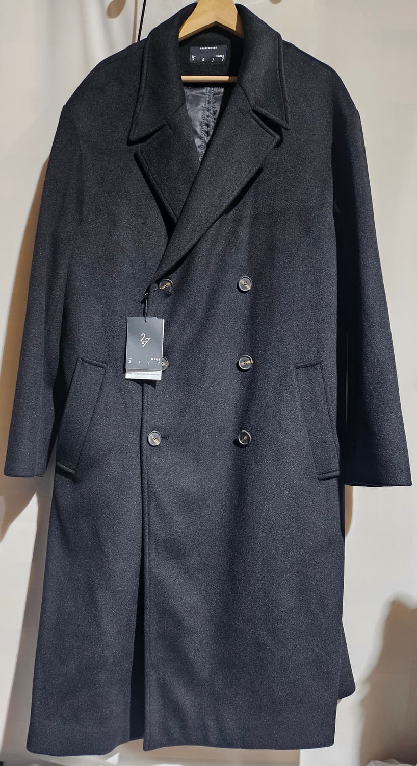 EVERYWHERE 24/7 HAUS 남성 더블 코트 SSI 2 상품이미지1