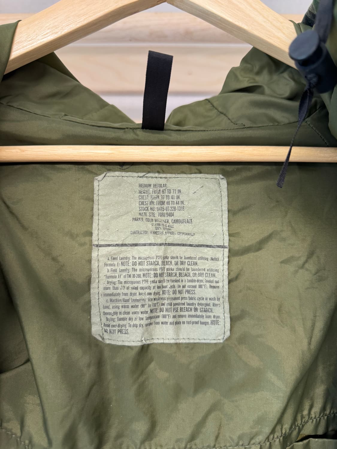 (105)미군 고어텍스 파카 Medium Regular 상품이미지3