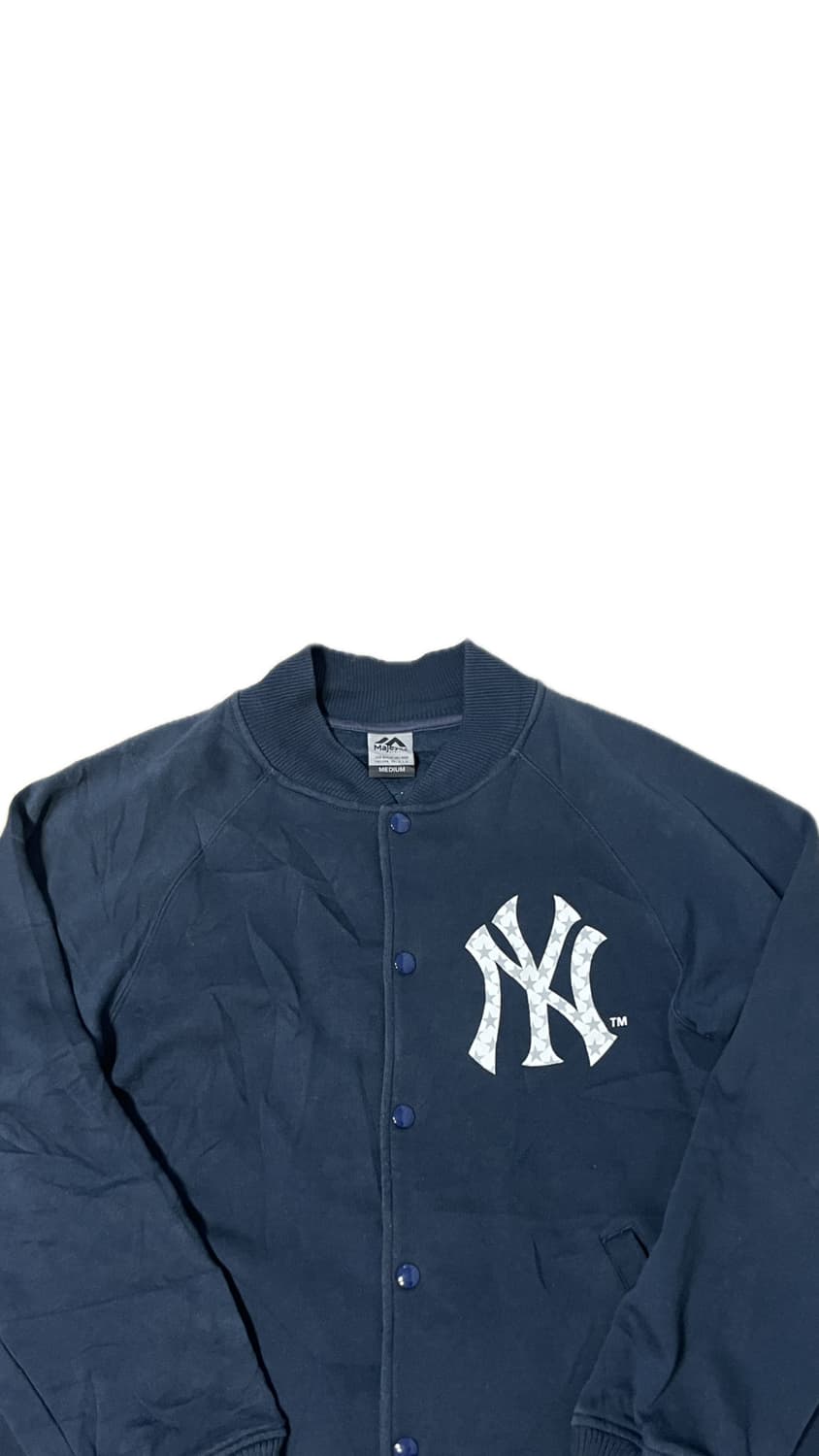 Majestic 마제스틱 뉴욕 양키스 스웨트 바시티 자켓 상품이미지3