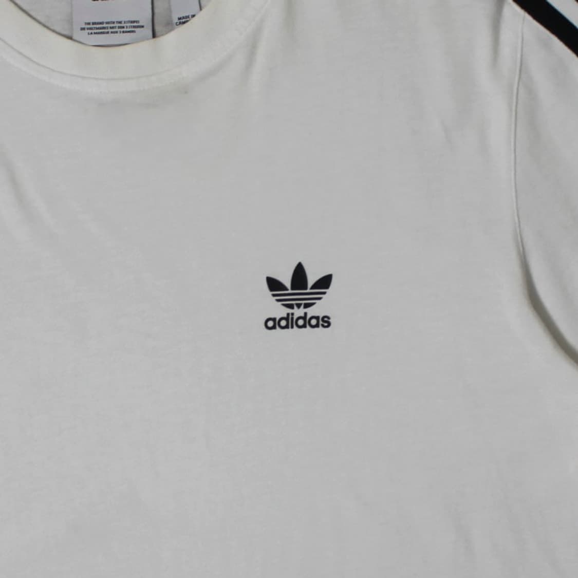 Adidas 아디다스 트레포일 화이트 라운드 반팔 상품이미지2