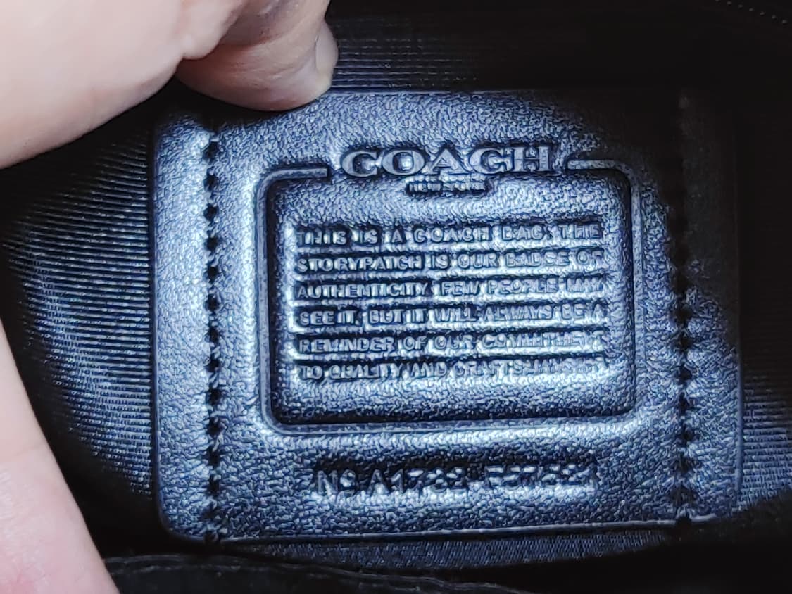 COACH 코치 사피아노가죽 미니보스턴백(가방끈포함) 상품이미지8