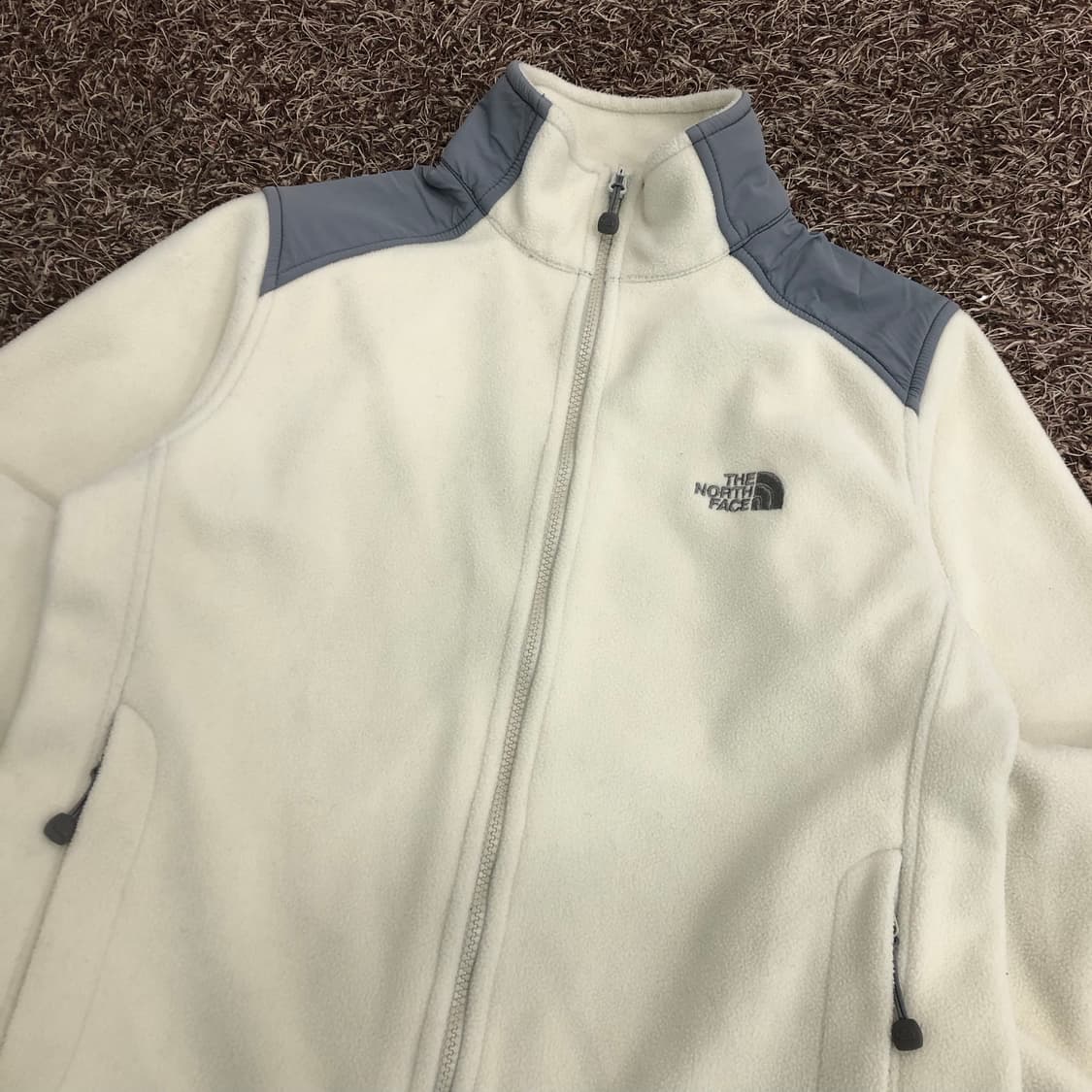 노스페이스 화이트 윈드스토퍼 플리스 집업 후리스 자켓 상품이미지2