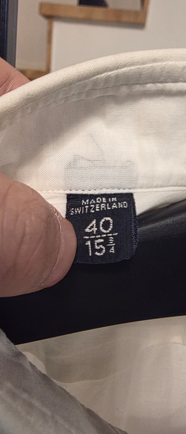 톰포드 핀카라 드레스 셔츠 40 상품이미지6