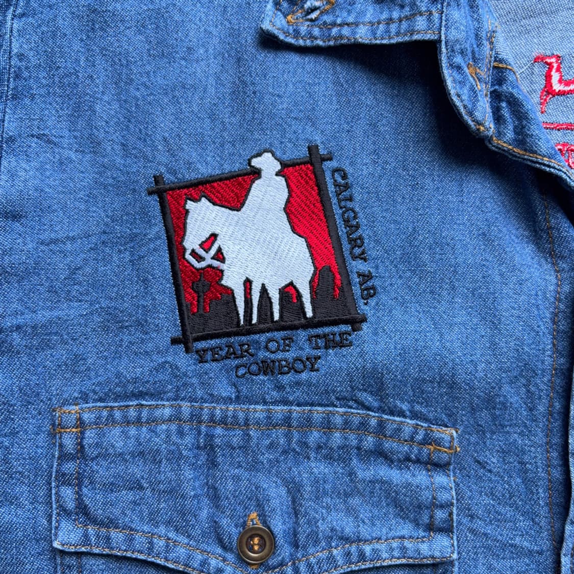 Caravan Western Denim Shirt 상품이미지5