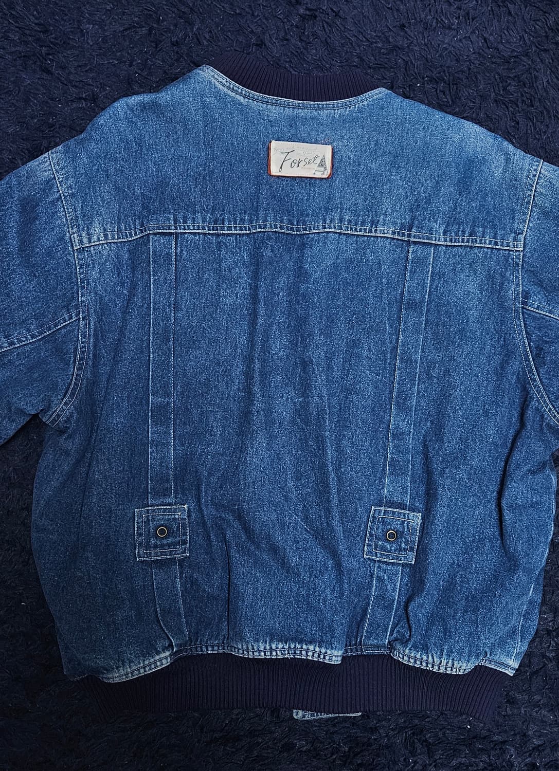 forset 빈티지 바시티 자켓 상품이미지4