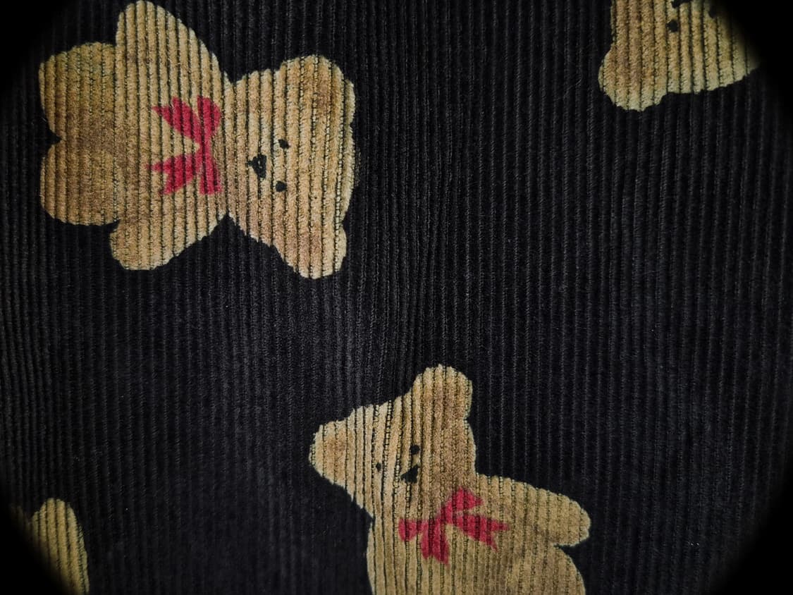 Vintage Teddy Bear corduroy Bag 상품이미지2
