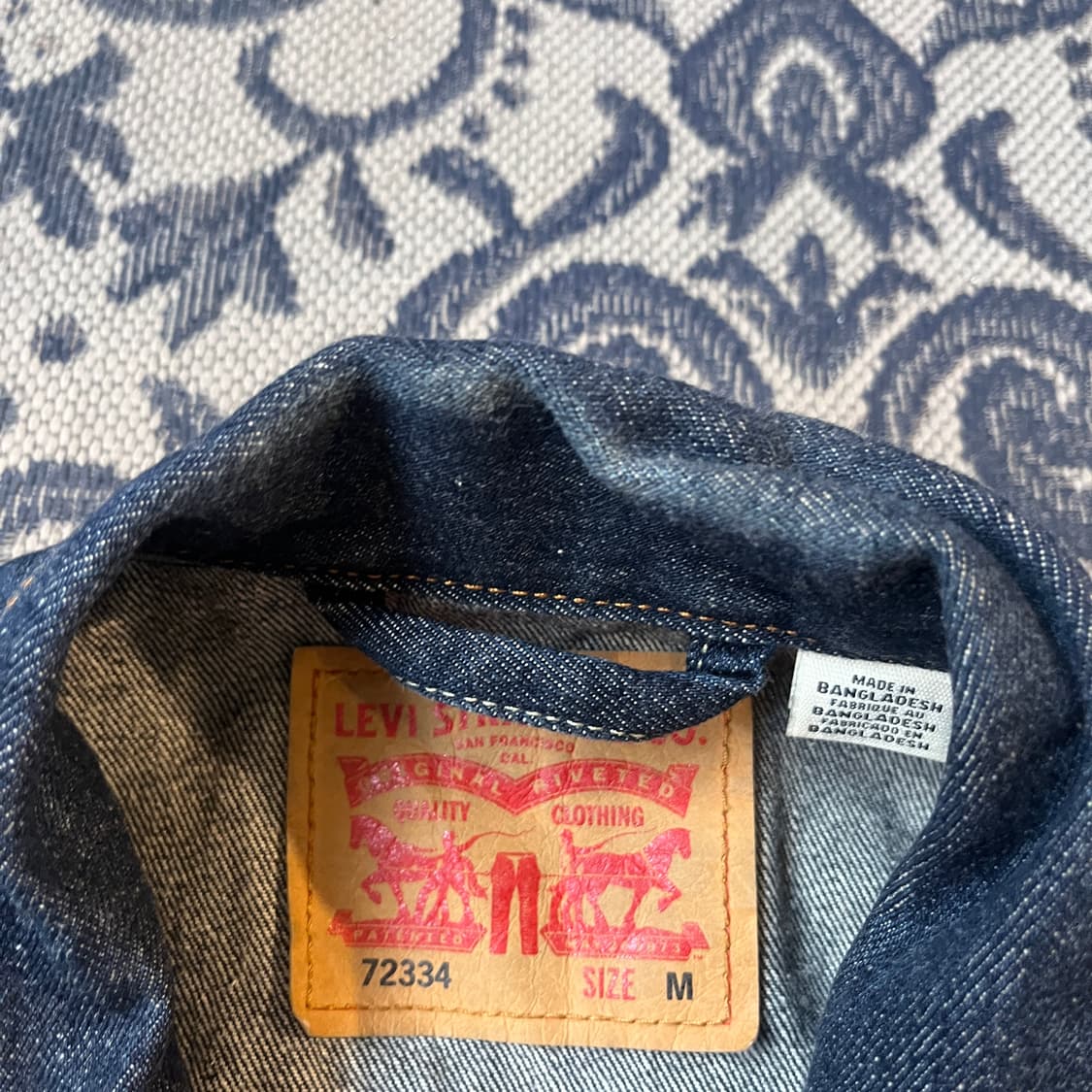 M 리바이스 72334 트러커 데님 자켓W2634 상품이미지4