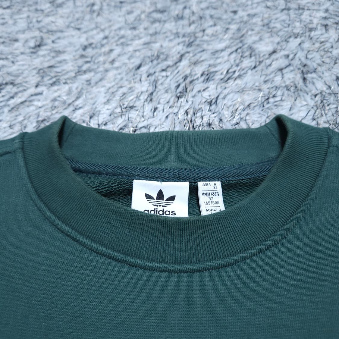 아디다스) XS 여자 오버핏 스웨트셔츠 맨투맨 / 왕눈이샵 상품이미지8