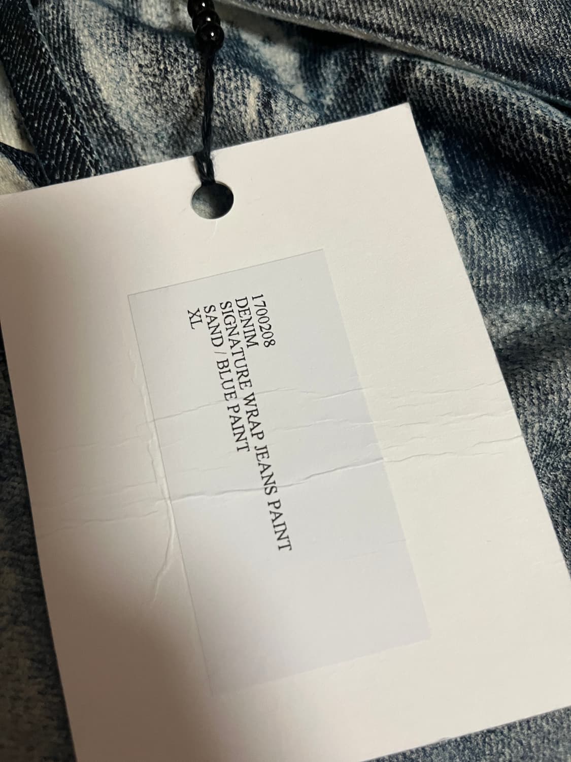 [XL] 오토링거 시그니처 랩 데님 팬츠 상품이미지5