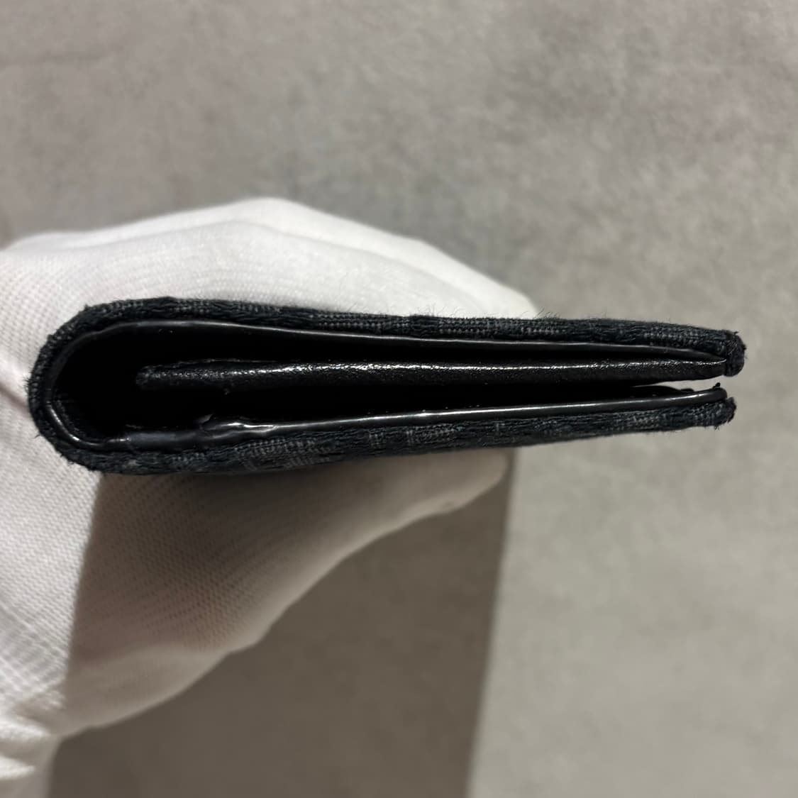 A+ OS사이즈 디올 오블리크 장지갑 블랙 상품이미지4