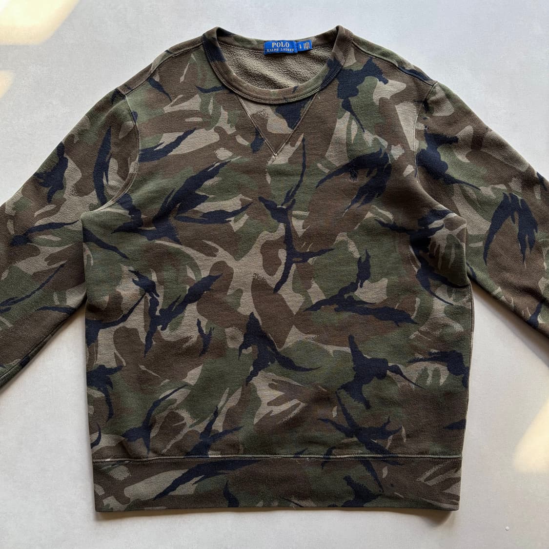 [L]폴로 랄프로렌 카모플라쥬 기모 맨투맨  상품이미지3