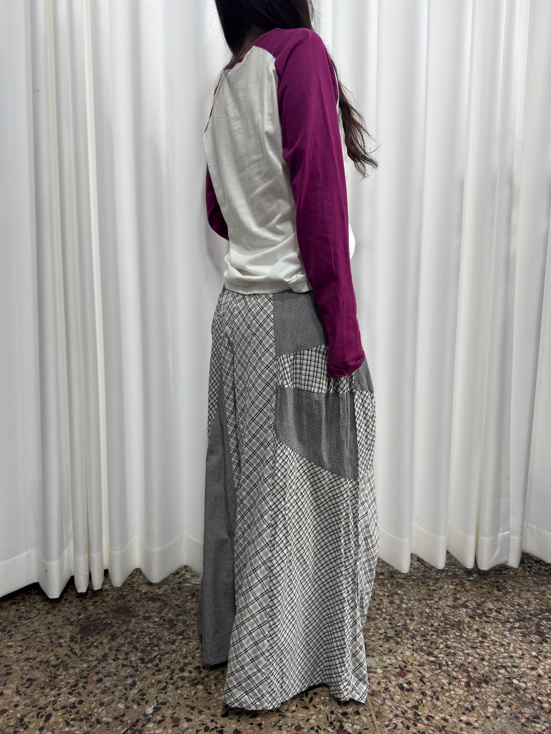 design check skirt 상품이미지4