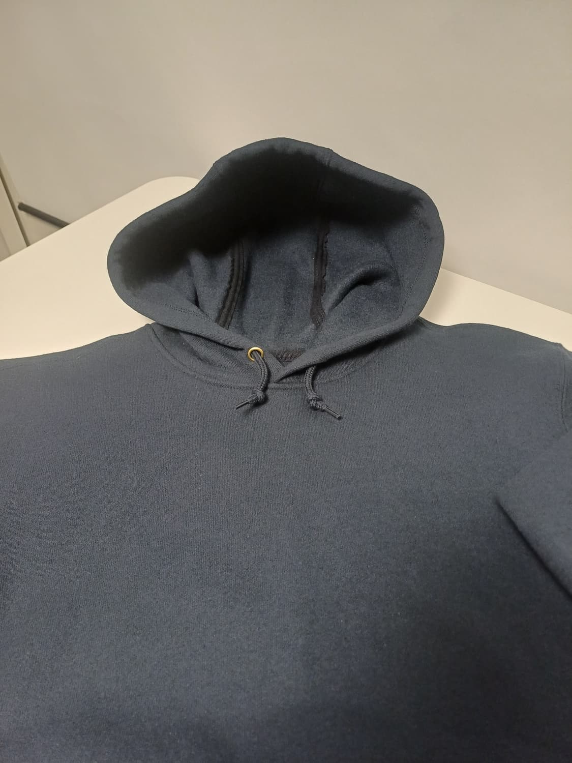 칼하트 K288 미드웨이트 로고 슬리브 후디 - 네이비 (실측 100) 상품이미지5