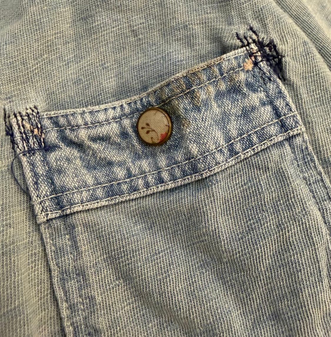 캐피탈 legs 자수셔츠 상품이미지3