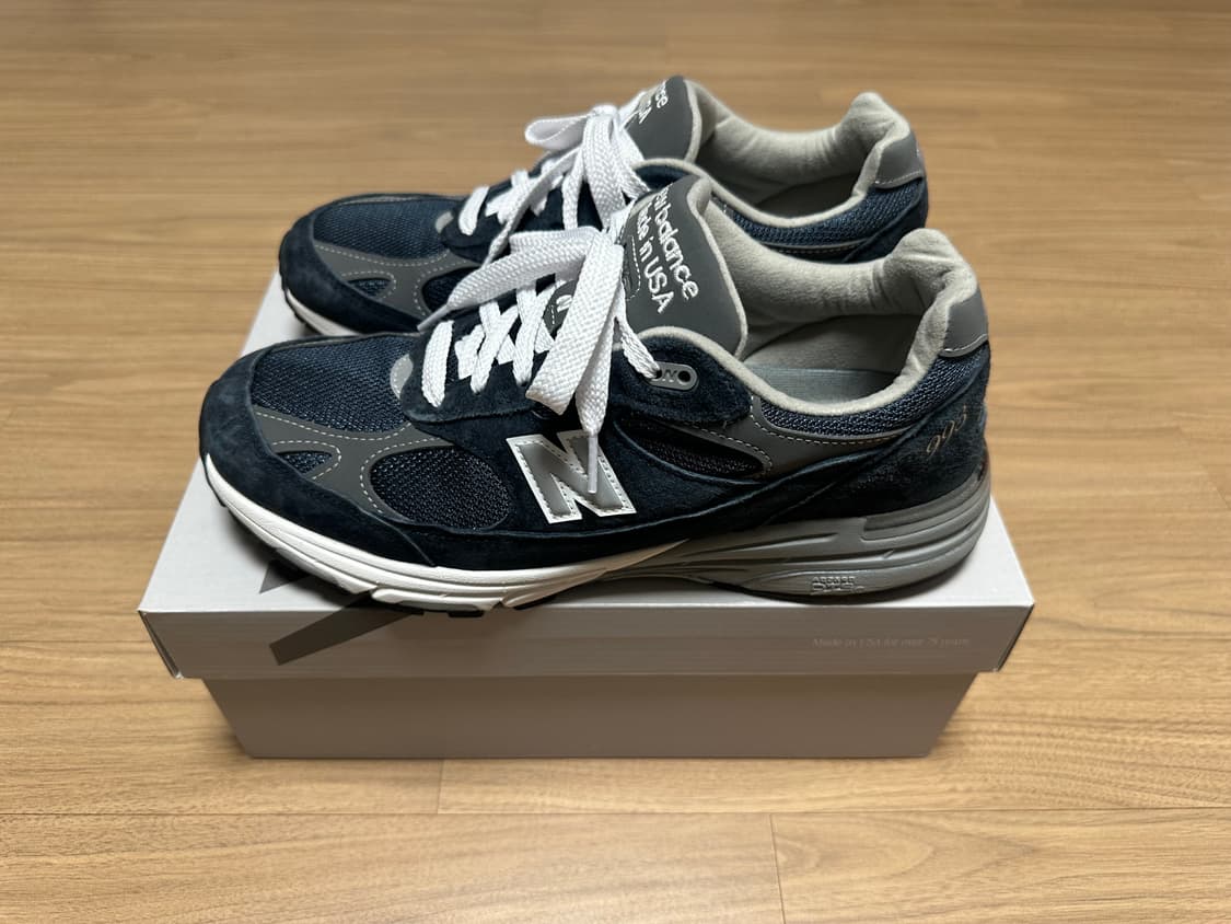 285 뉴발란스 993 네이비 mr993nv 상품이미지2