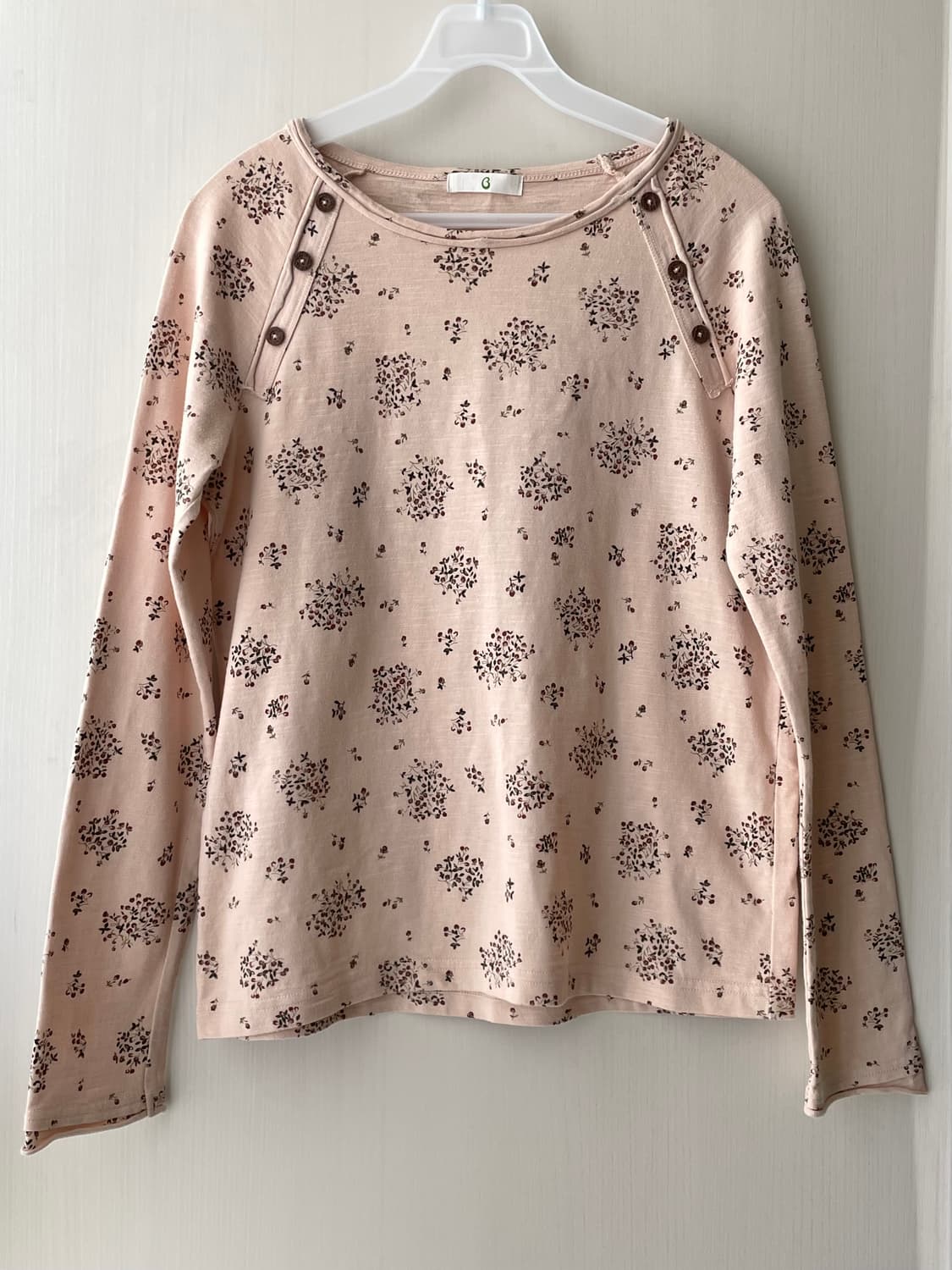 빈티지 꽃무늬 이너 티셔츠, 빈티지 원피스 상품이미지1