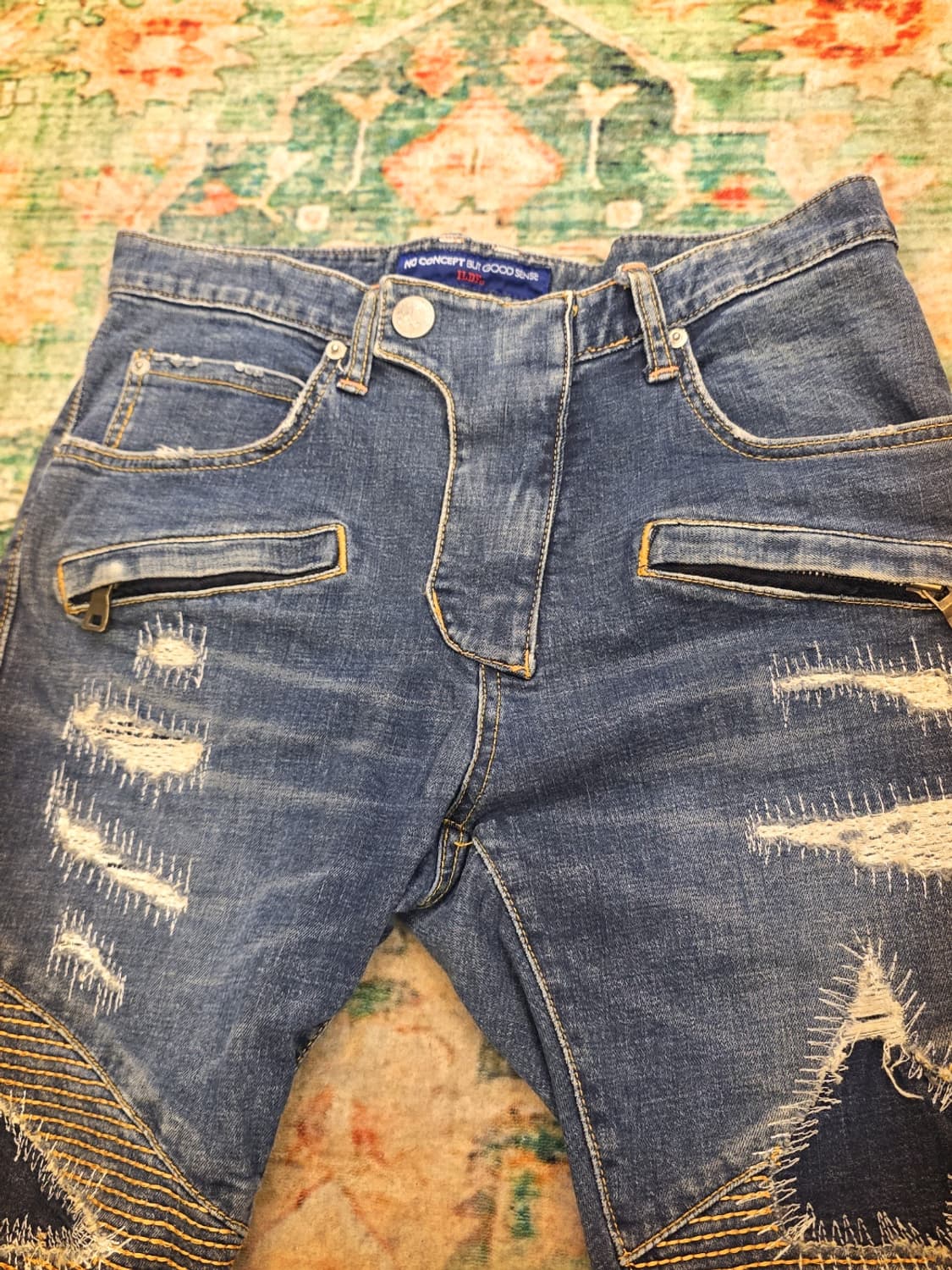 GONGBAEK 일본 빈티지 바이커진 상품이미지3