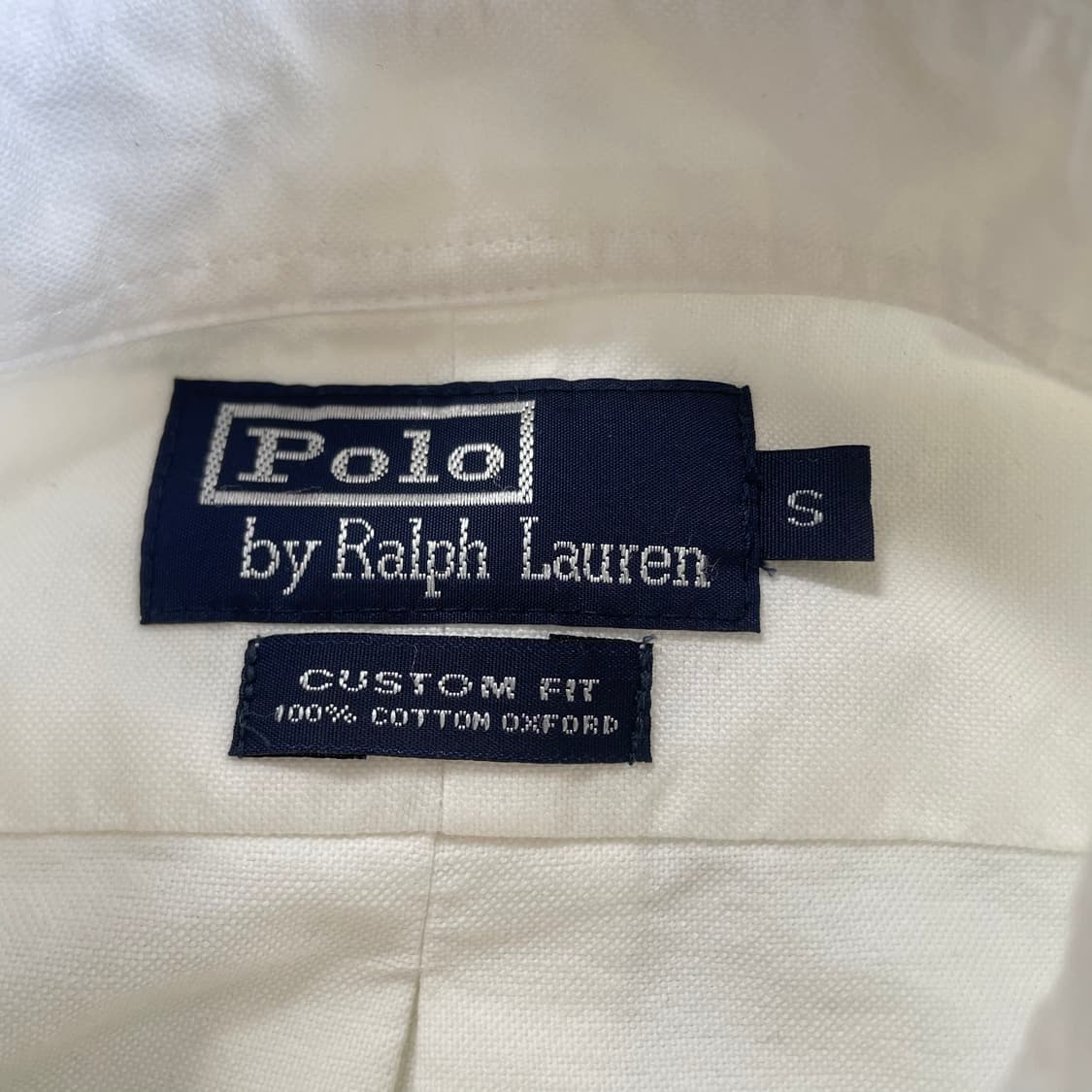 Polo 폴로 랄프로렌 90‘s 화이트 옥스포드 셔츠 상품이미지4