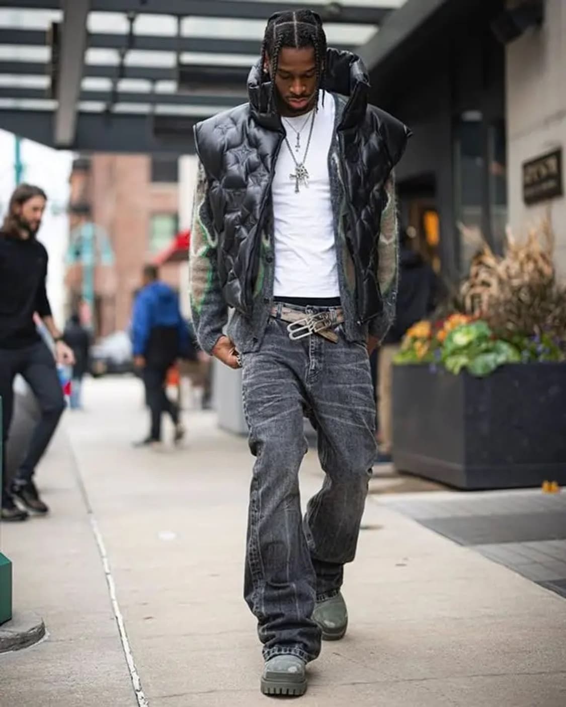 발렌시아가 로스트 테잎 플레어진 상품이미지2