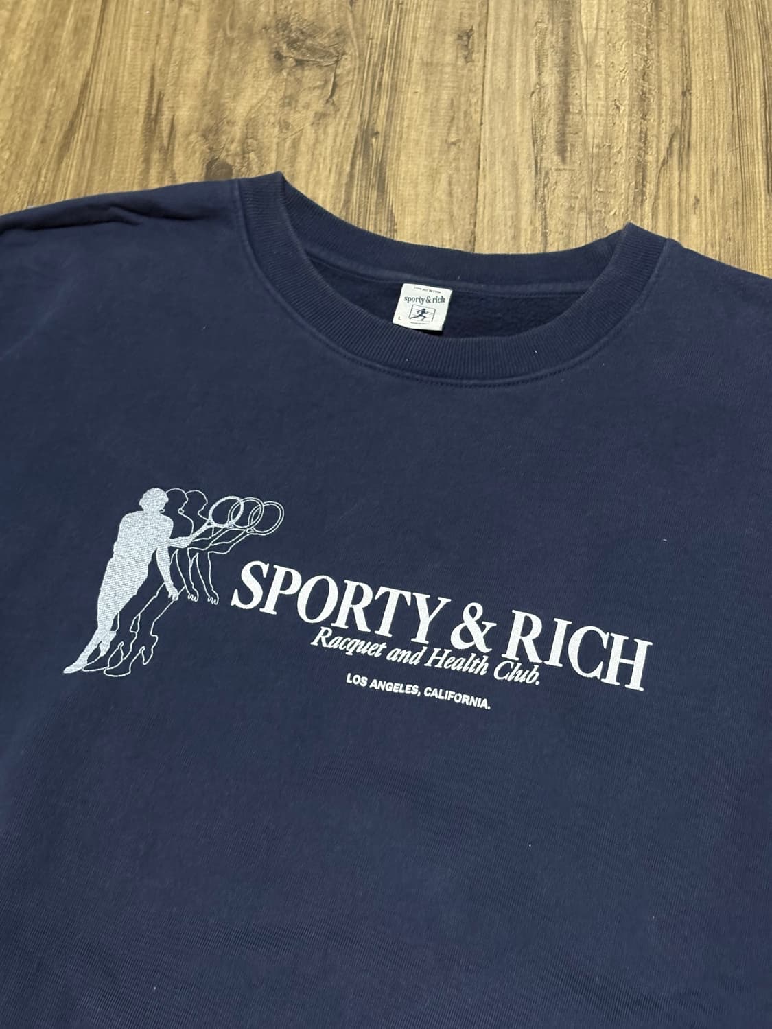 스포티앤리치 맨투맨 네이비 L사이즈 상품이미지2