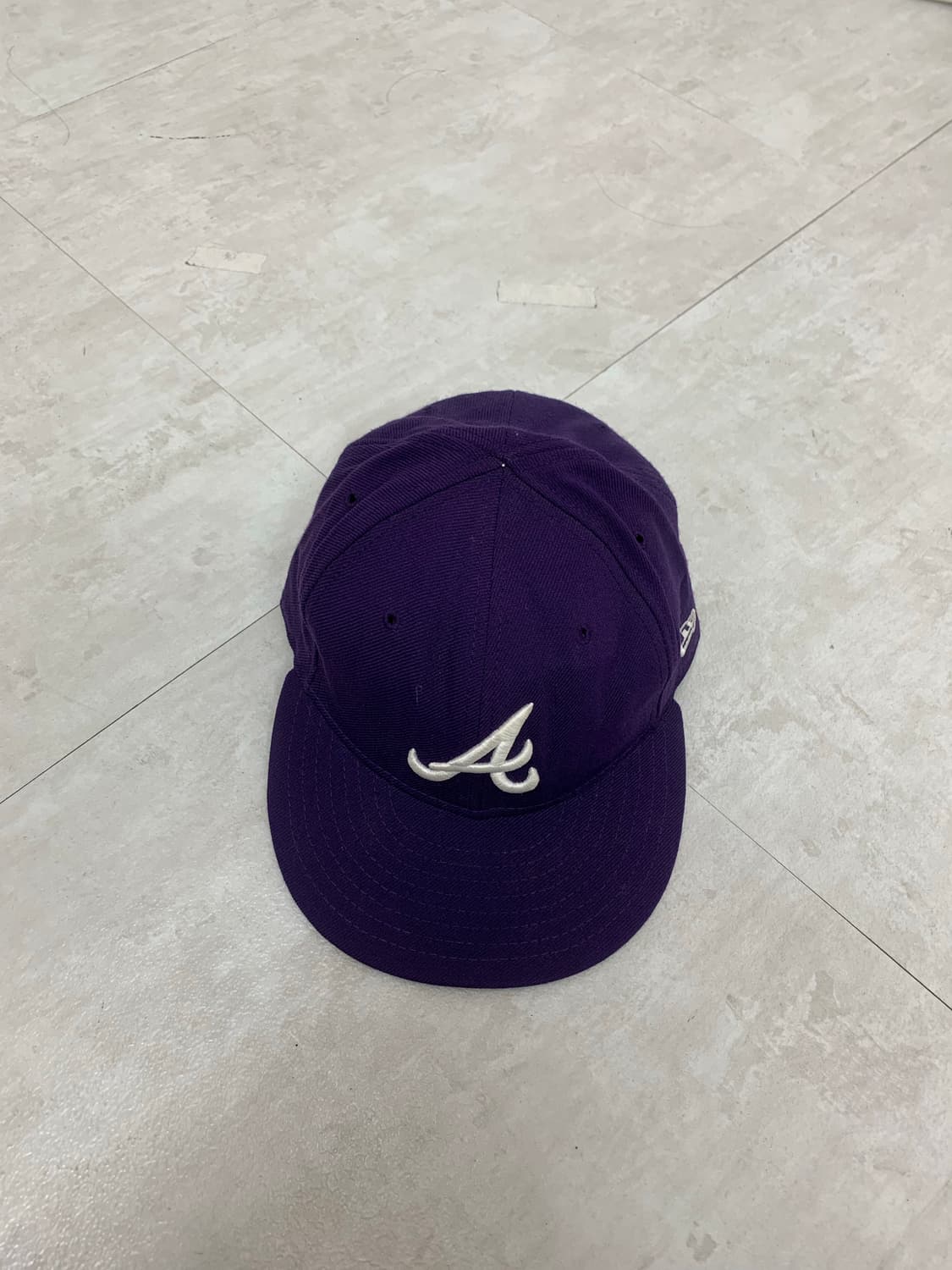 New Era purple flat brim cap 상품이미지2