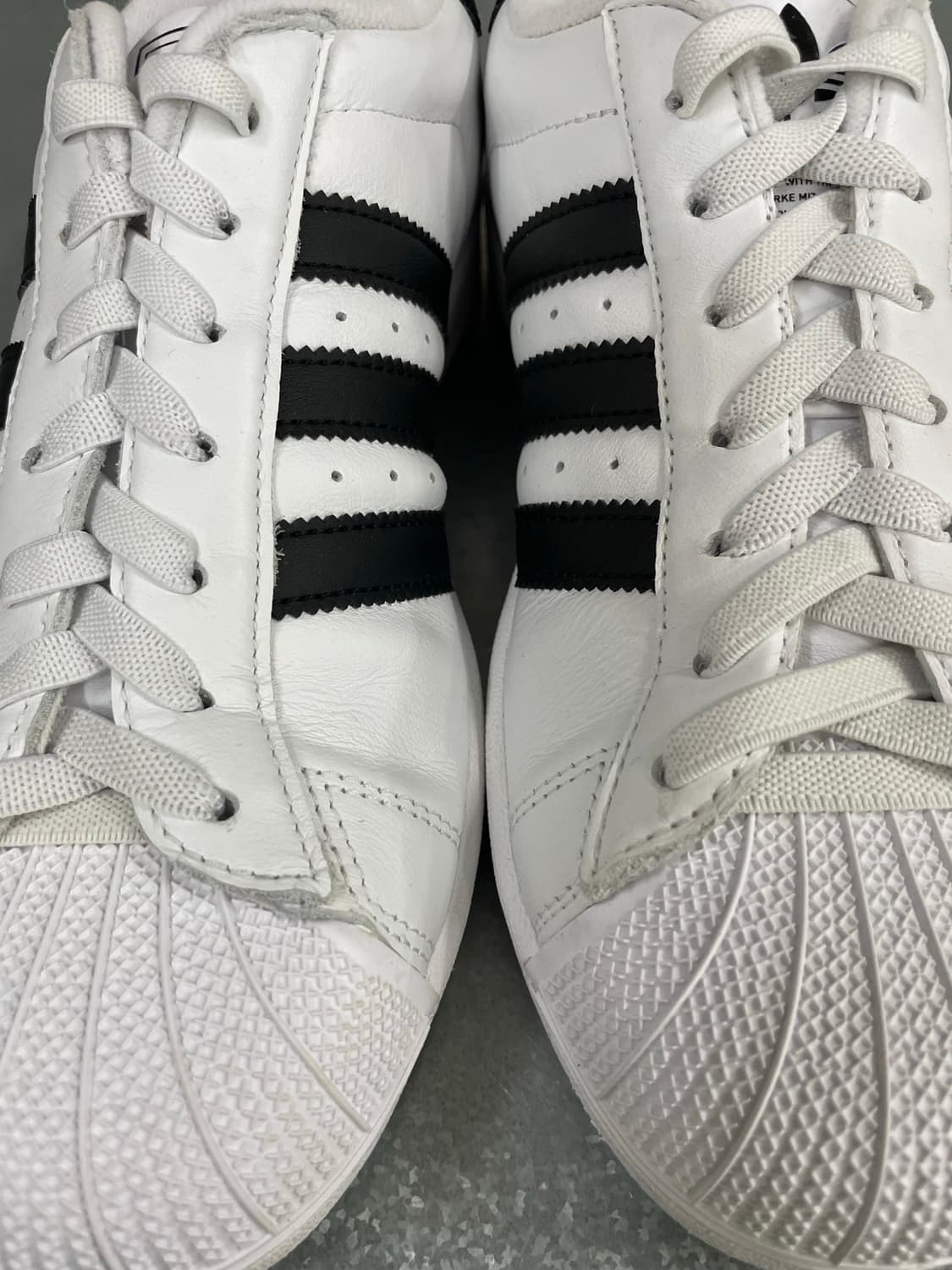 아디다스 슈퍼스타 화이트 블랙 255 상품이미지7