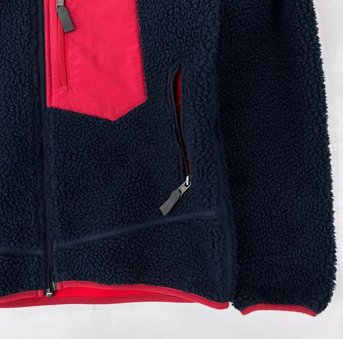 파타고니아 빈티지 레트로X 재킷 네이비+레드 상품이미지3