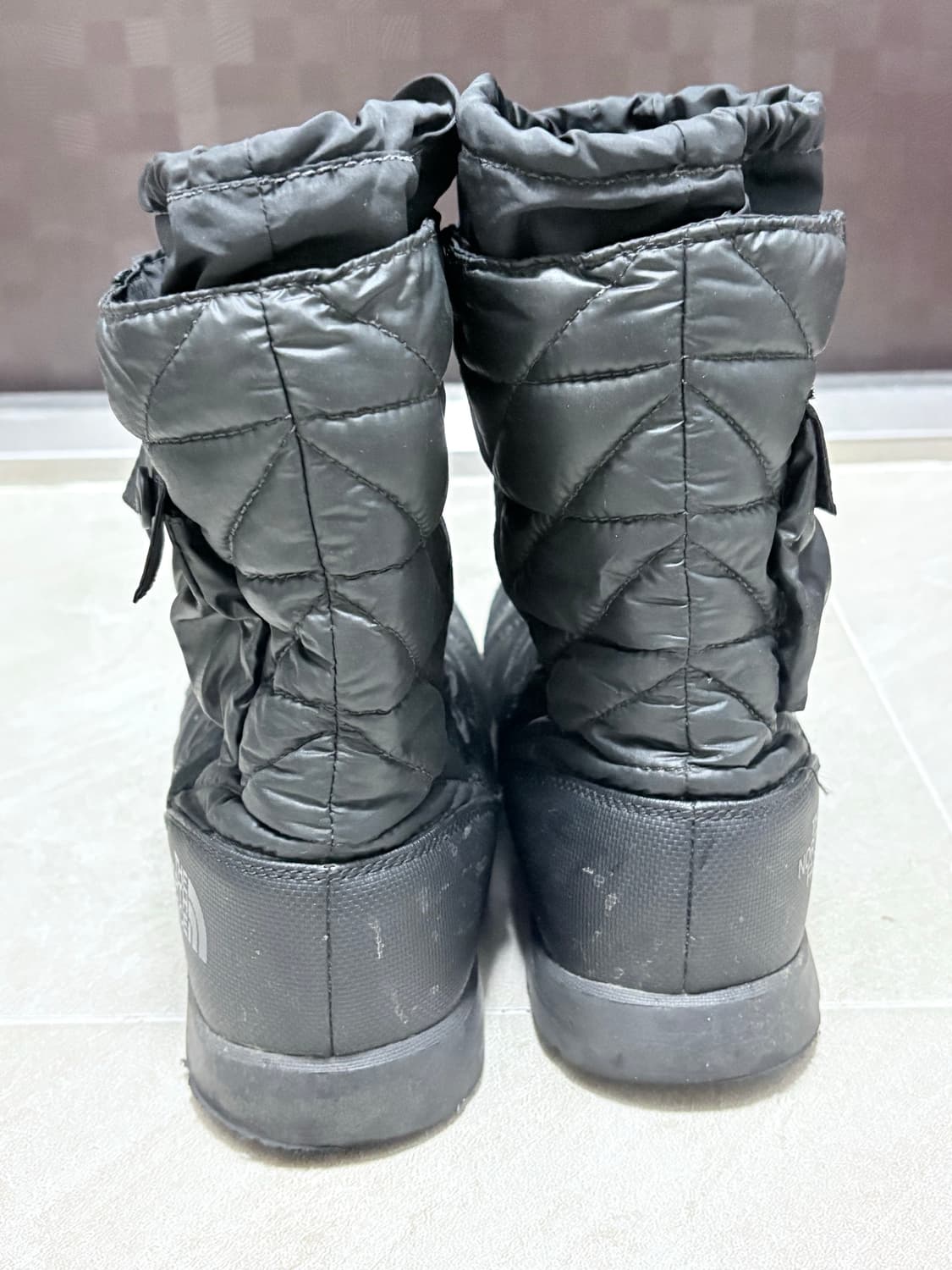 노스페이스 퀼팅 패딩부츠 uk5 상품이미지3
