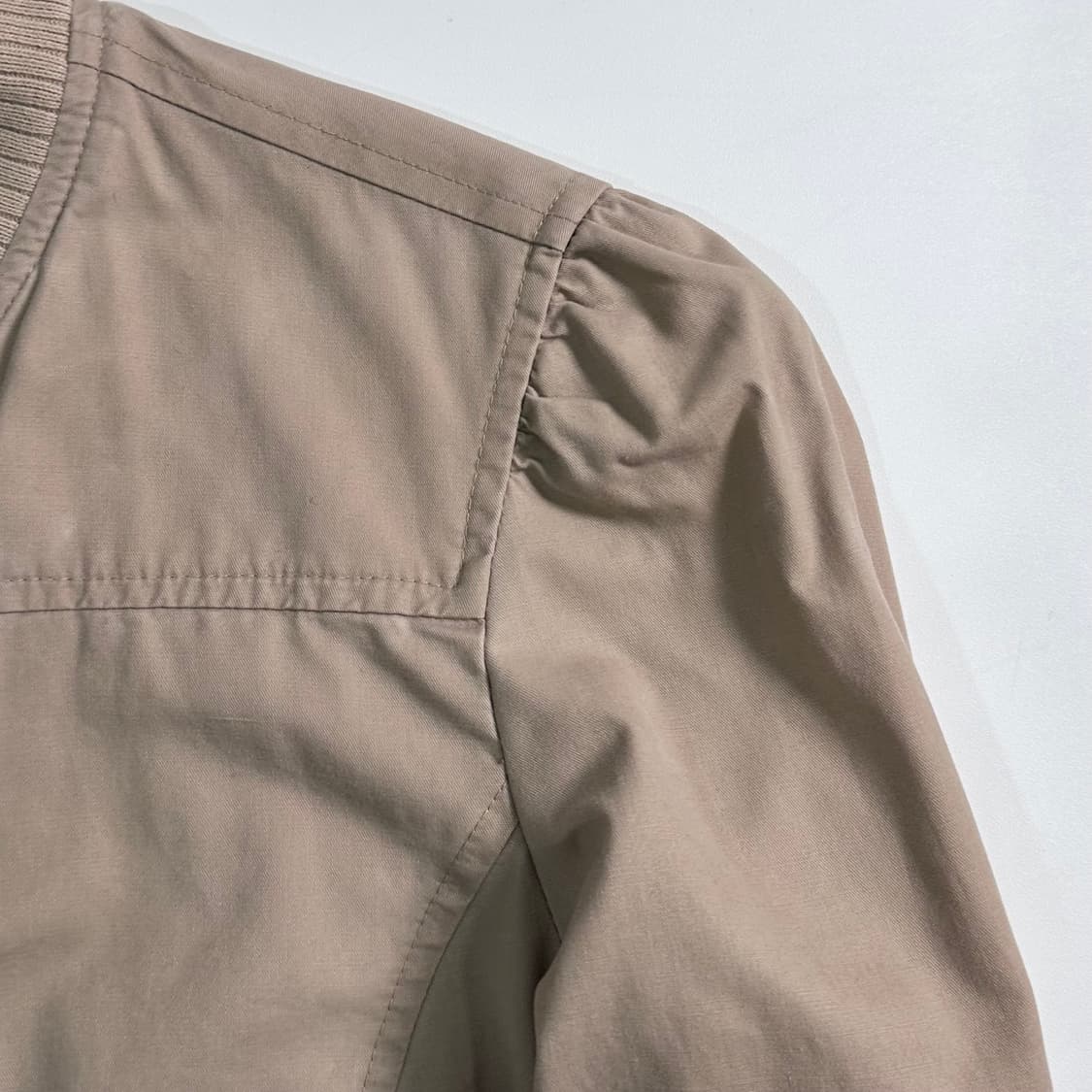 디젤 베이지 셔링 코튼 자켓   상품이미지3