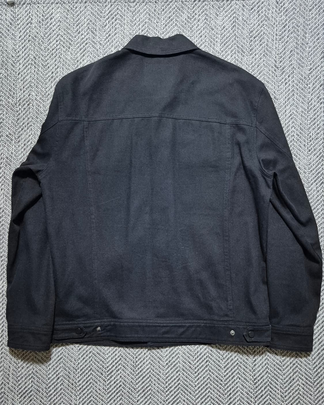 H커넥트 트러커 자켓 XL 105 (블랙) 상품이미지2