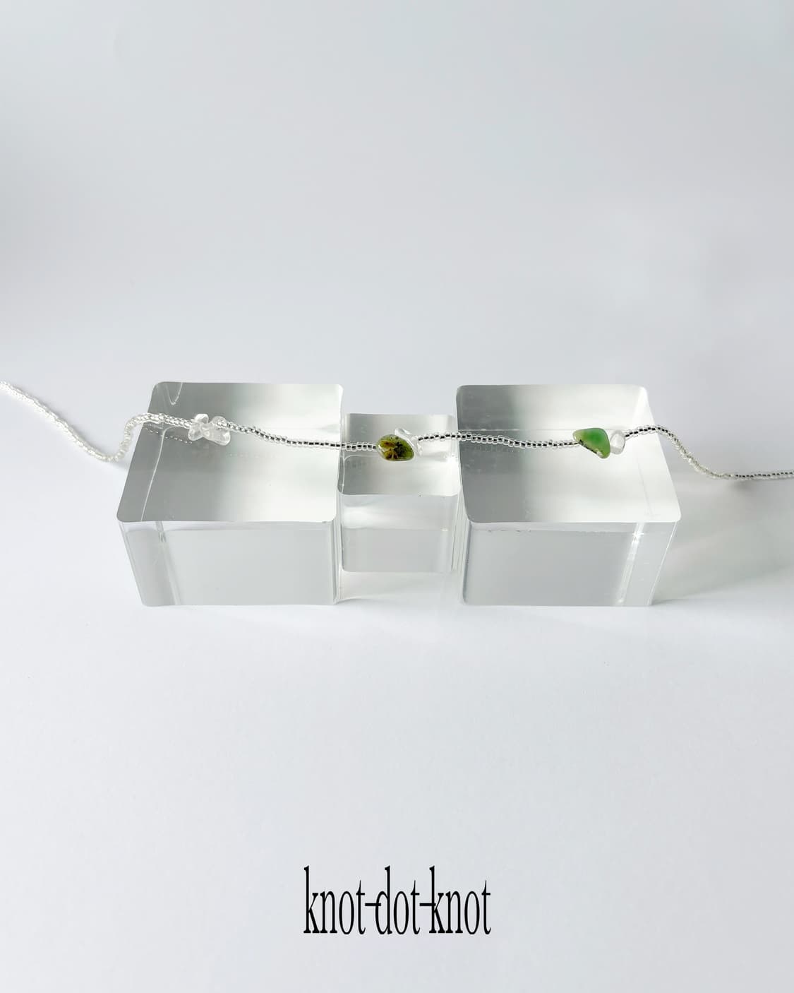 [knot•dot•knot] 3 dots necklace 상품이미지2
