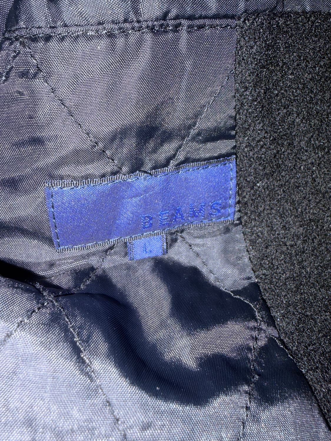 빔즈 사선 자켓 L 상품이미지4