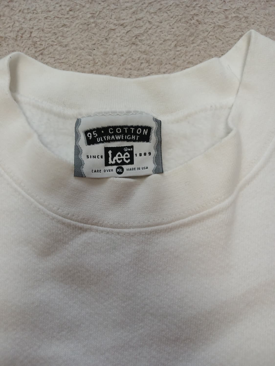 Lee ultraweight 맨투맨 USA 상품이미지3