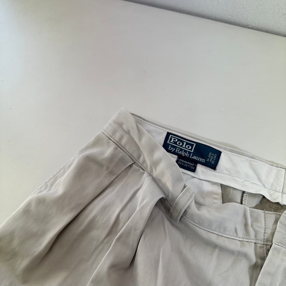 31-33 폴로 랄프로렌 크림 레귤러핏 치노팬츠 상품이미지2