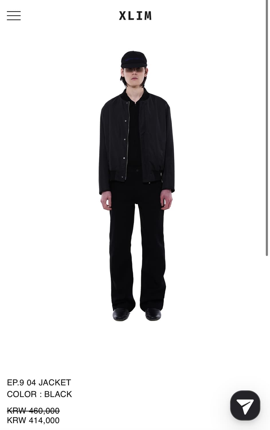 Xlim ep9 04 jacket (xs) 구매 상품이미지1