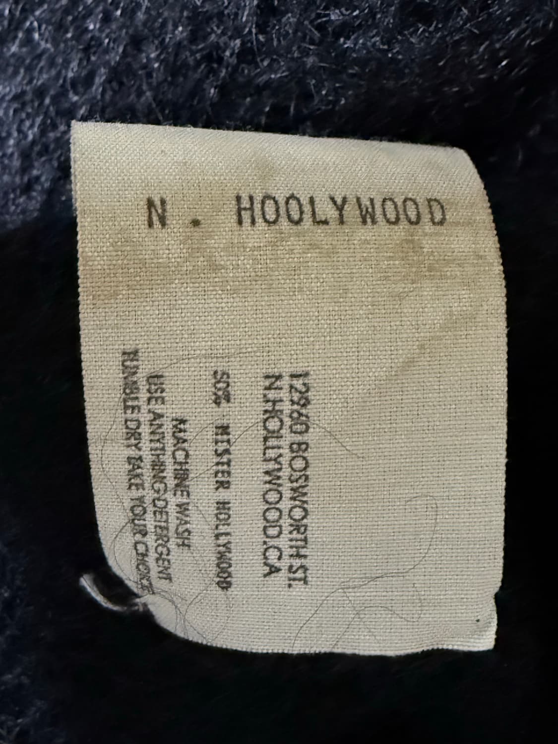 N. Hollywood 00ss 글로브 울 가디건 상품이미지5