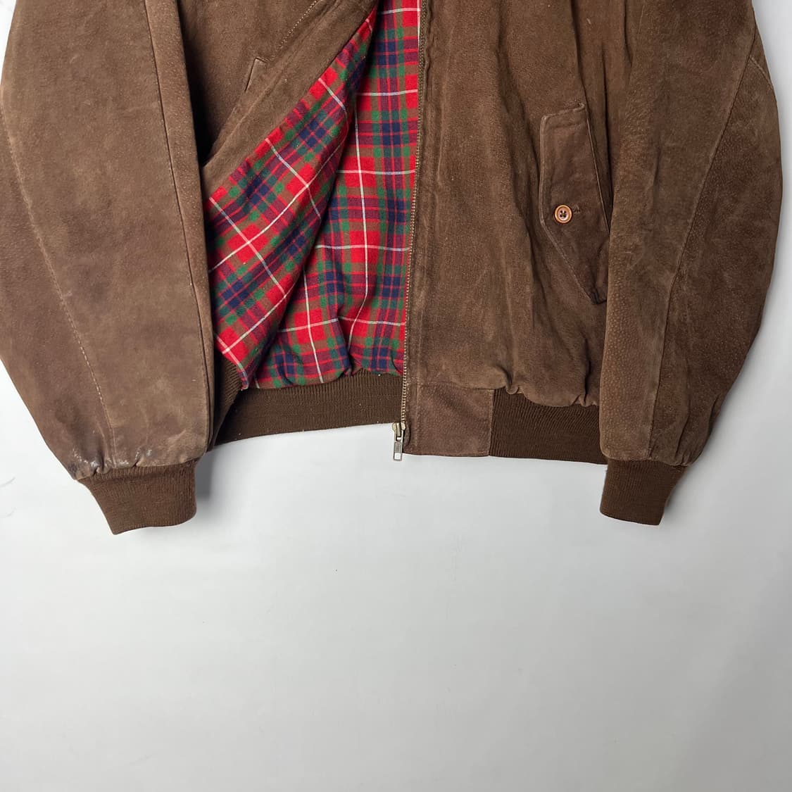 [HOUSTON] 90s 휴스턴 하라주쿠 레더 해링턴자켓 상품이미지4