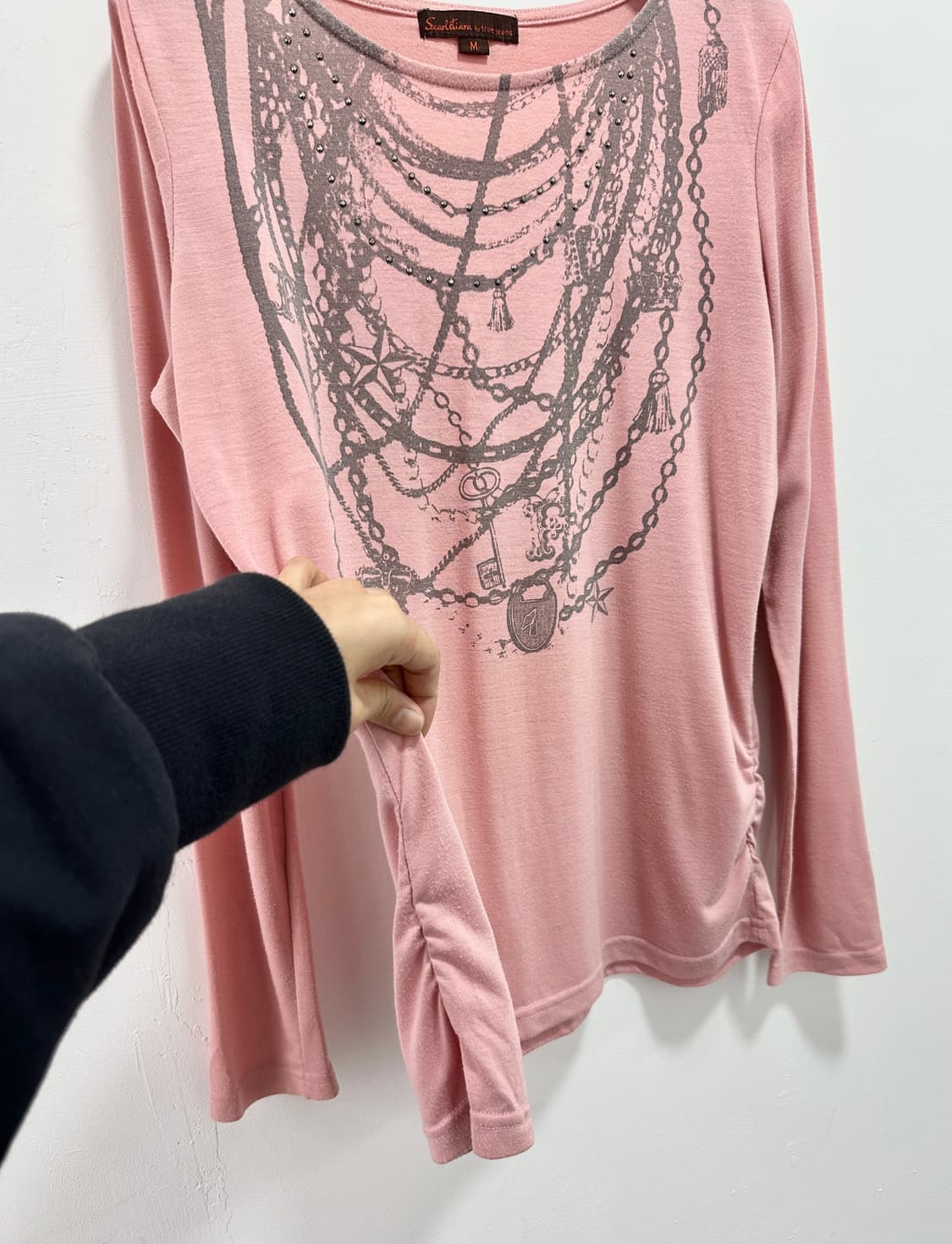 Scarletiara by True jeans chain sleeve 상품이미지5