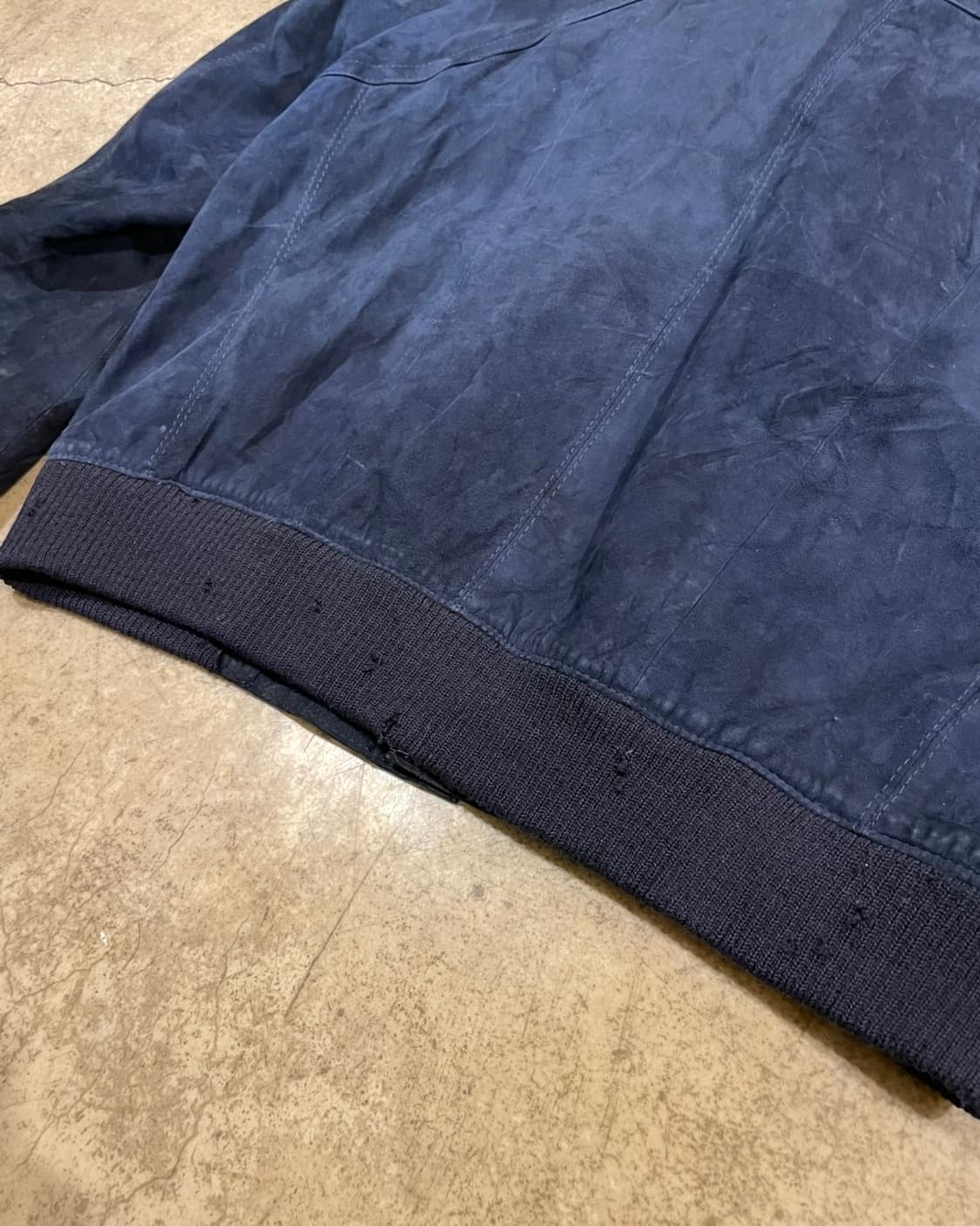 양가죽 스웨이드 블루종 자켓 상품이미지7