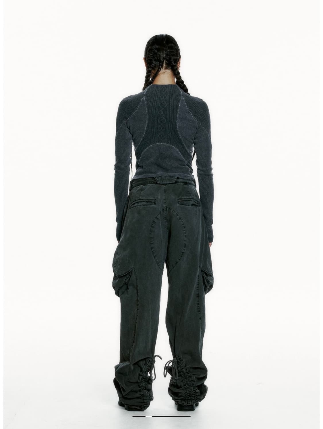 Black Dyeing Cargo Pants 상품이미지6