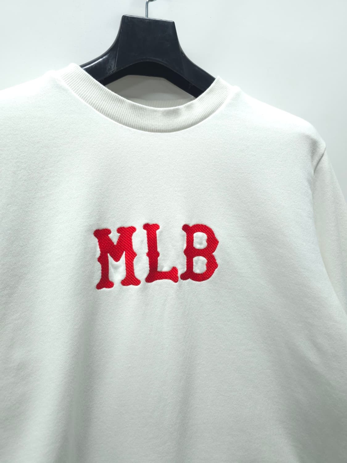 MLB로고 화이트 맨투맨 (남성95) 상품이미지5