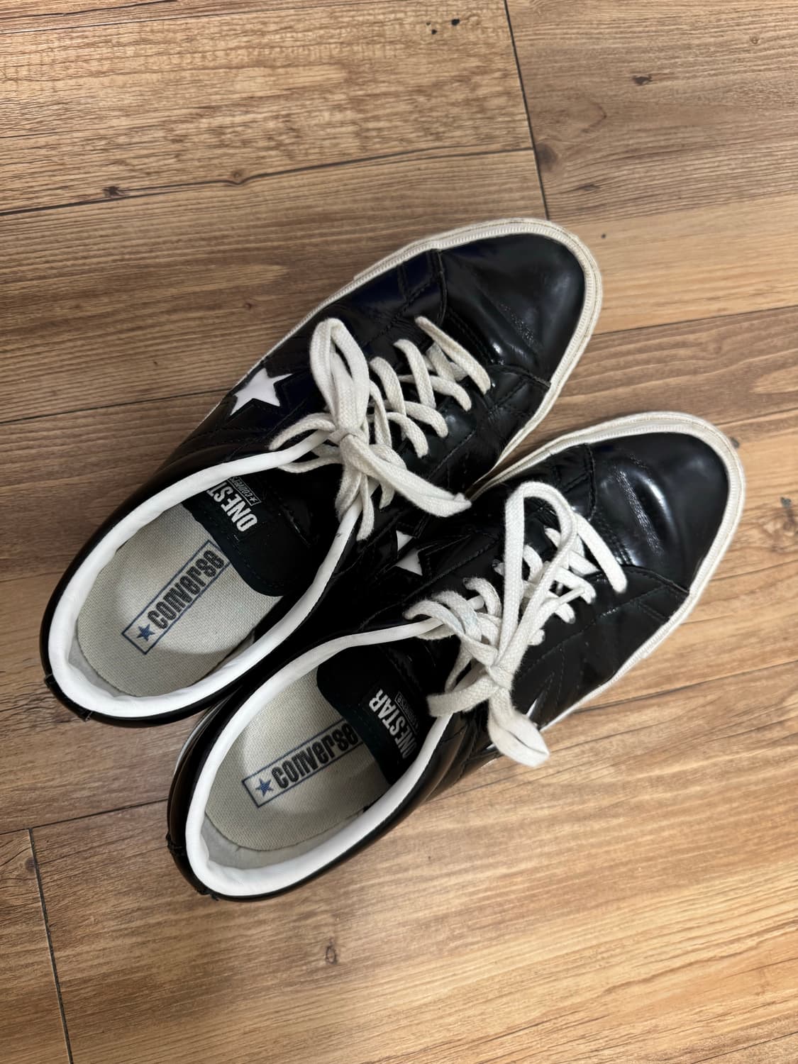 컨버스 올스타 원스타 레더 로우 블랙 280 상품이미지5