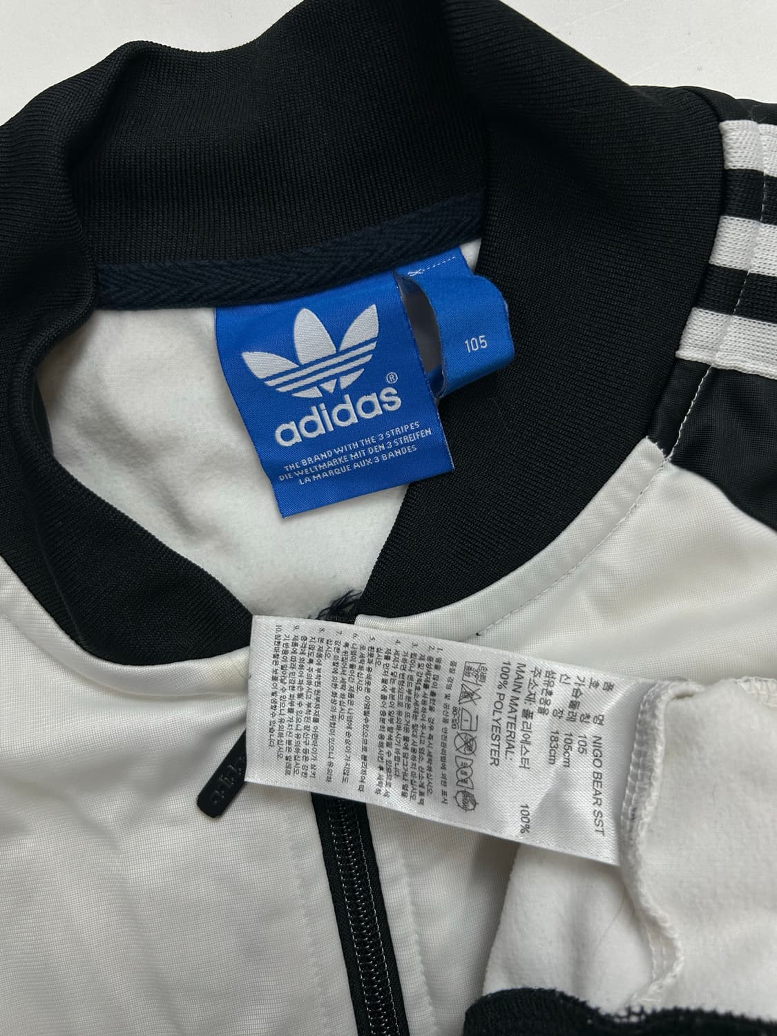 아디다스 25주년 니고베어 흰검 트랙탑 져지 105 상품이미지8
