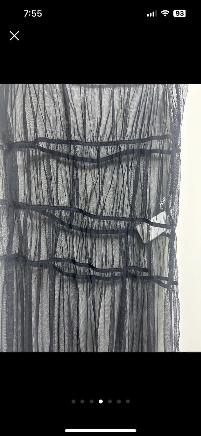 perverz 에크루 퍼벌즈 시스루레이어드원피스 상품이미지4