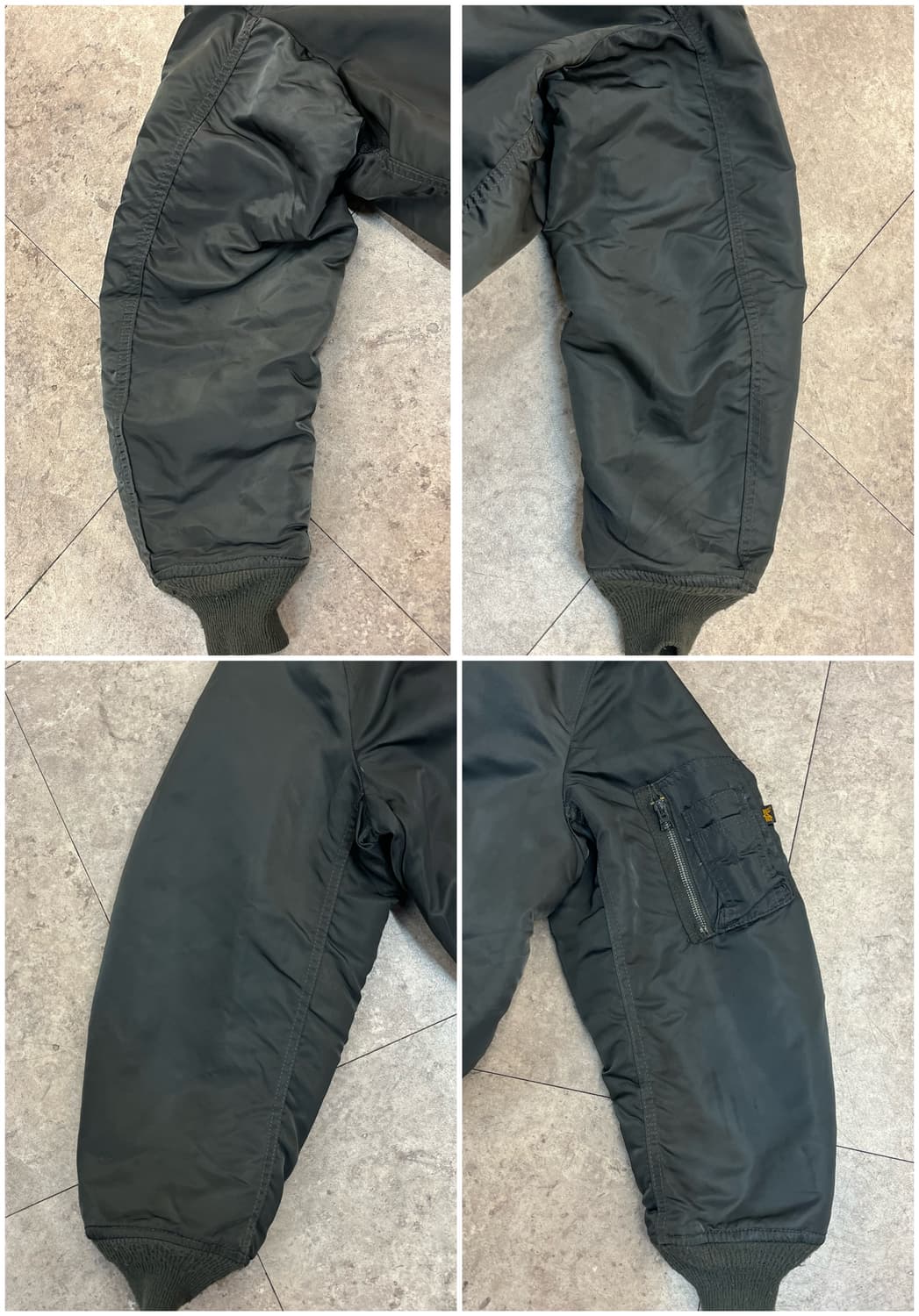 알파인더스트리 리버시블 ma1 항공점퍼 L #csz2787   상품이미지7