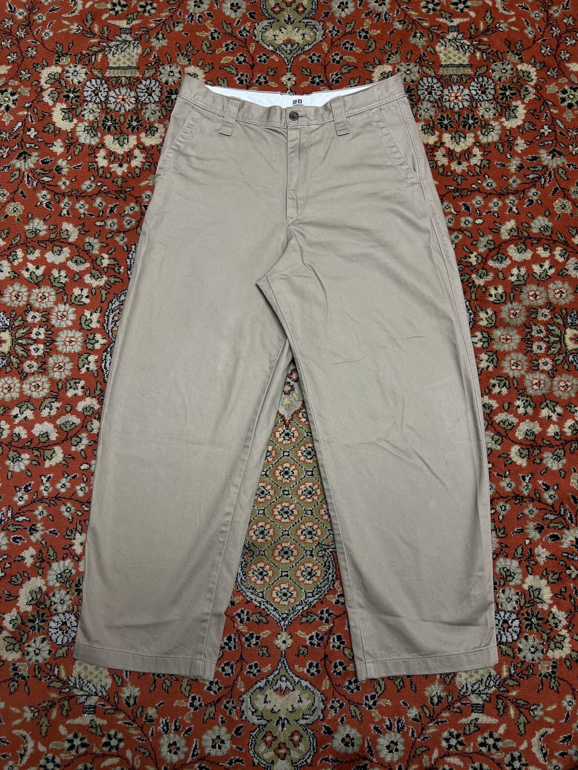 [82] 유니클로 U 베기핏 치노팬츠 베이지 상품이미지1