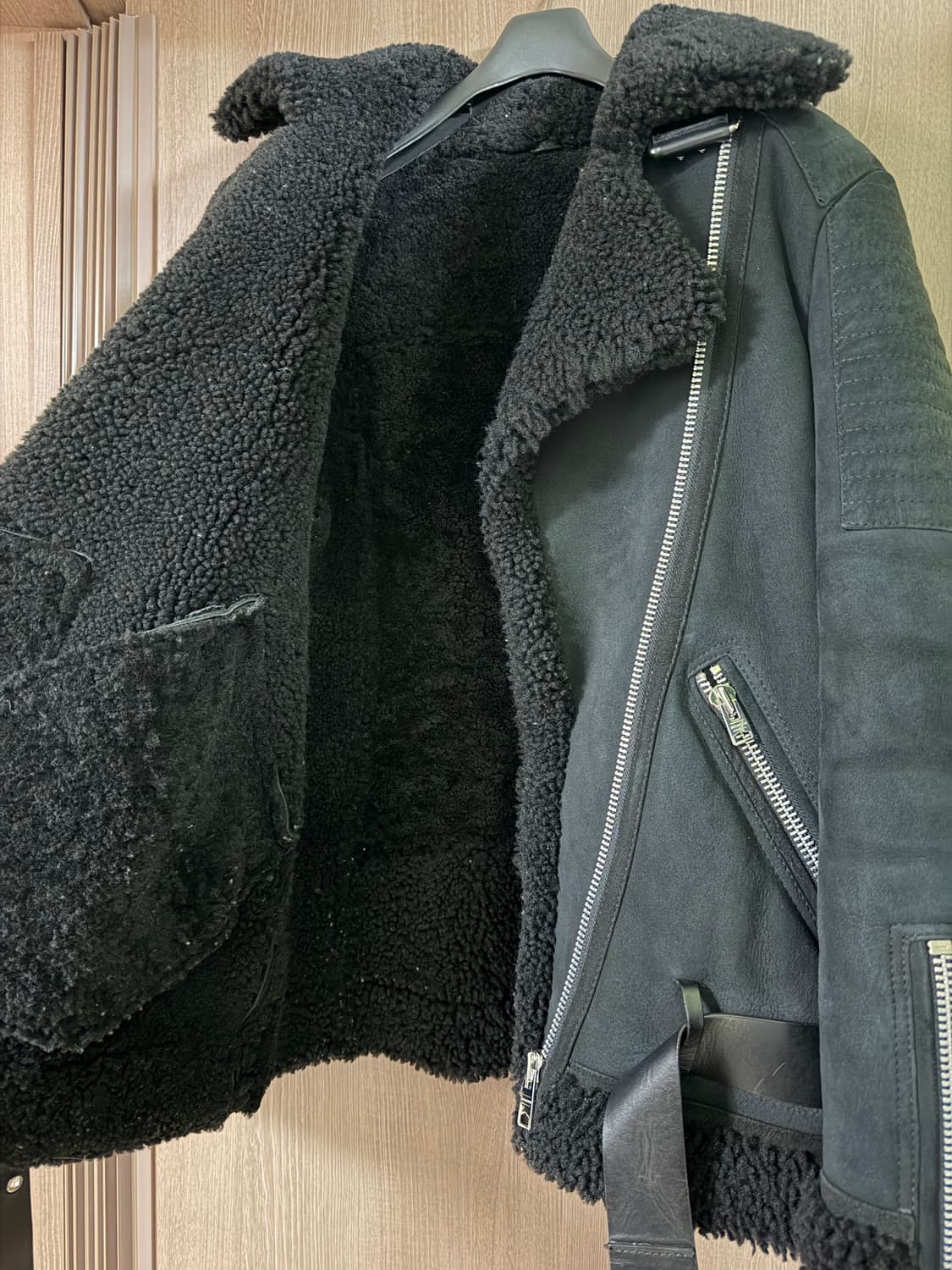 올세인츠 GARRIX 무스탕 상품이미지8