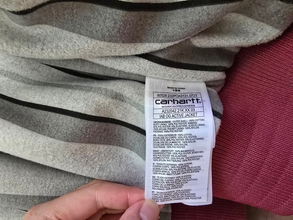 칼하트 wip 액티브 자켓 아이앱 m 상품이미지4