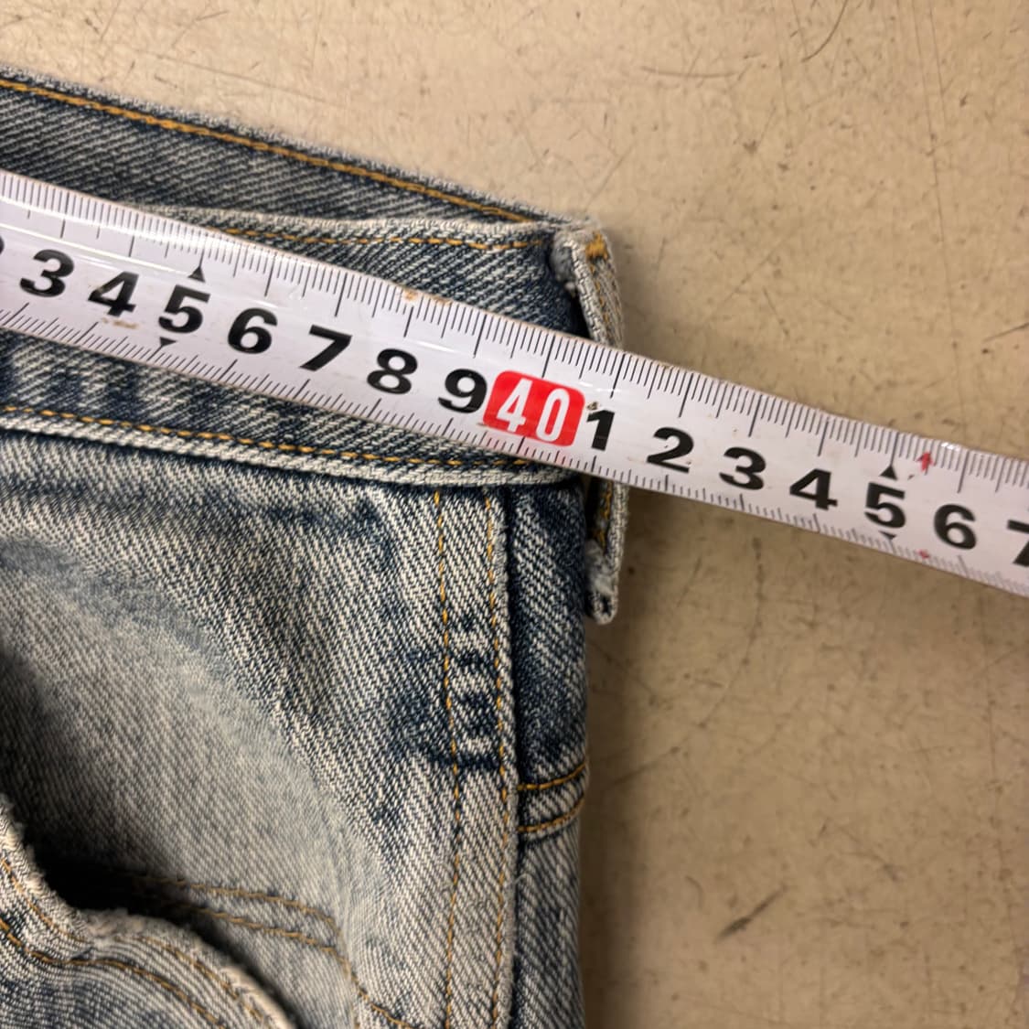 노티카 카펜터 워싱 와이드 데님 팬츠 상품이미지6