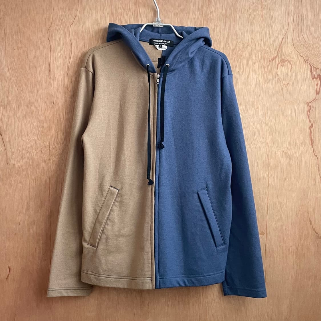 꼼데가르송 옴므 두 바이컬러 후드집업 상품이미지2